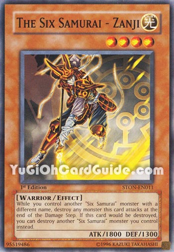 Yu-Gi-Oh! The Six Samurai - Zanji