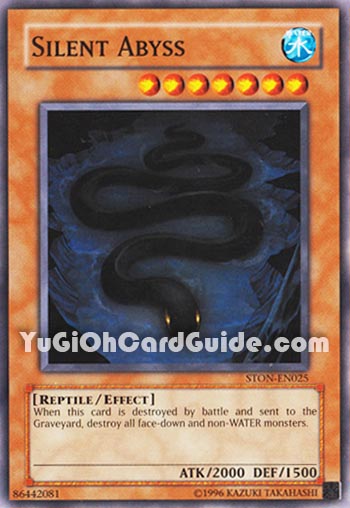 Yu-Gi-Oh Card: Silent Abyss