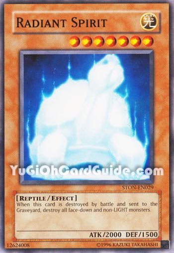 Yu-Gi-Oh Card: Radiant Spirit