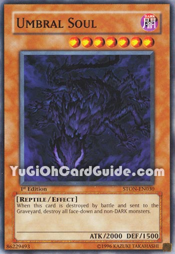 Yu-Gi-Oh Card: Umbral Soul