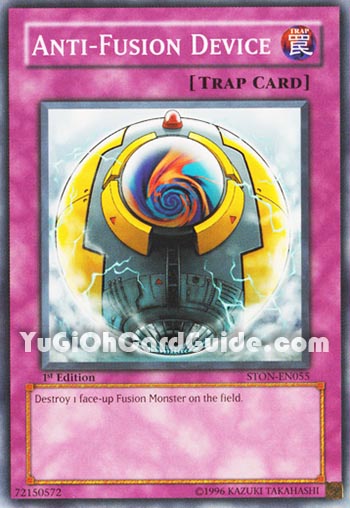 Yu-Gi-Oh Card: Anti-Fusion Device