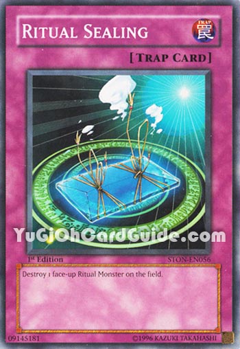 Yu-Gi-Oh Card: Ritual Sealing
