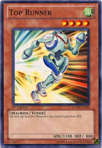 Yu-Gi-Oh Card: Top Runner