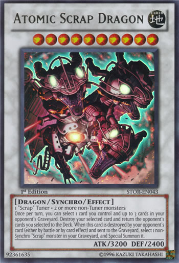 Yu-Gi-Oh Card: Atomic Scrap Dragon