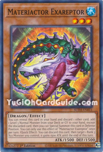 Yu-Gi-Oh Card: Materiactor Exareptor