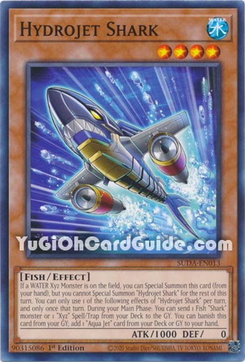 Yu-Gi-Oh Card: Hydrojet Shark