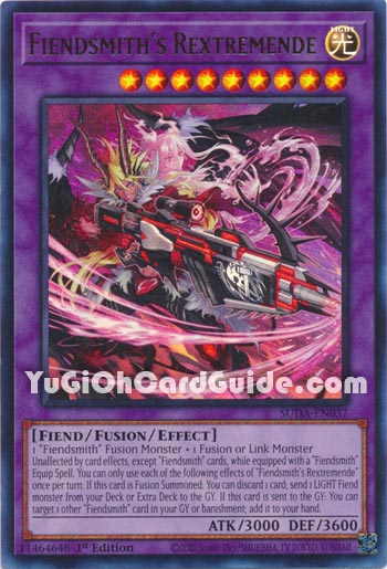 Yu-Gi-Oh Card: Fiendsmith's Rextremende