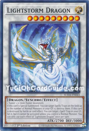 Yu-Gi-Oh Card: Lightstorm Dragon