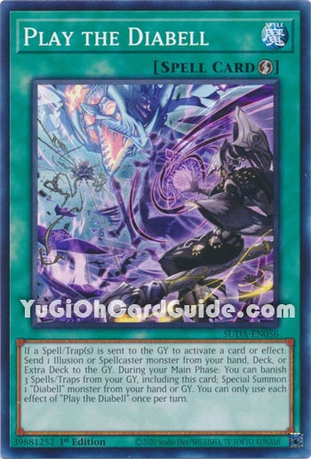 Yu-Gi-Oh Card: Play the Diabell