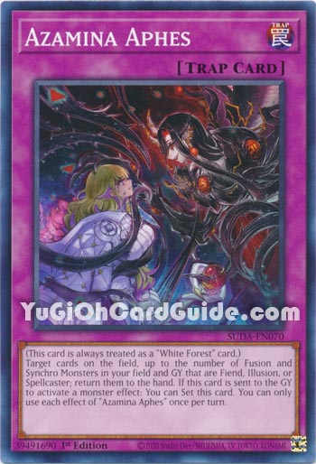 Yu-Gi-Oh Card: Azamina Aphes