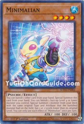 Yu-Gi-Oh Card: Minimalian