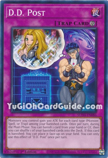 Yu-Gi-Oh Card: D.D. Post