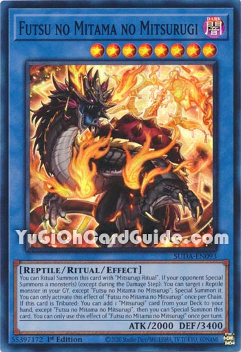 Yu-Gi-Oh Card: Futsu no Mitama no Mitsurugi