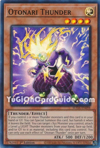 Yu-Gi-Oh Card: Otonari Thunder