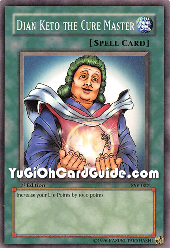 Yu-Gi-Oh Card: Dian Keto the Cure Master
