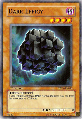 Yu-Gi-Oh Card: Dark Effigy