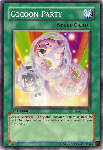 Yu-Gi-Oh Card: Cocoon Party