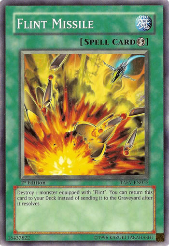 Yu-Gi-Oh Card: Flint Missile