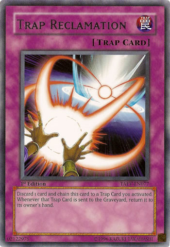 Yu-Gi-Oh Card: Trap Reclamation