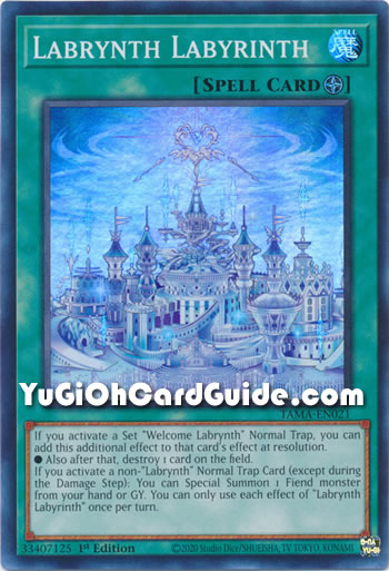 Yu-Gi-Oh Card: Labrynth Labyrinth