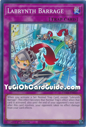 Yu-Gi-Oh Card: Labrynth Barrage
