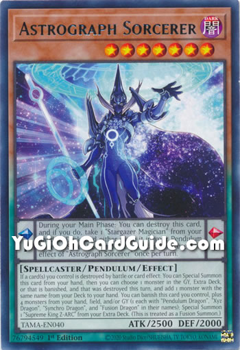 Yu-Gi-Oh Card: Astrograph Sorcerer