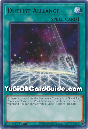 Yu-Gi-Oh Card: Duelist Alliance