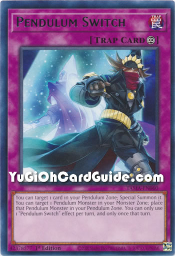 Yu-Gi-Oh Card: Pendulum Switch