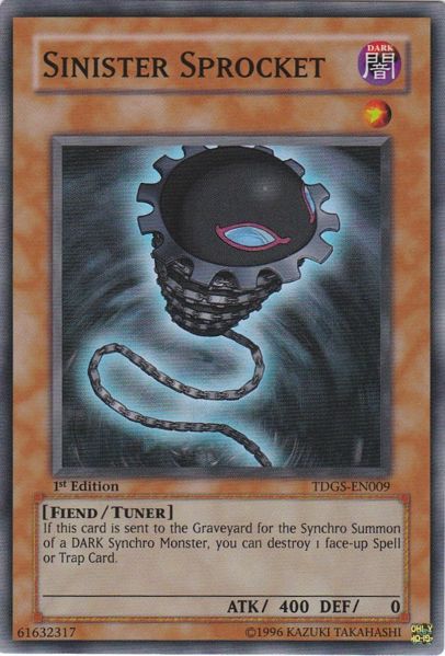 Yu-Gi-Oh Card: Sinister Sprocket