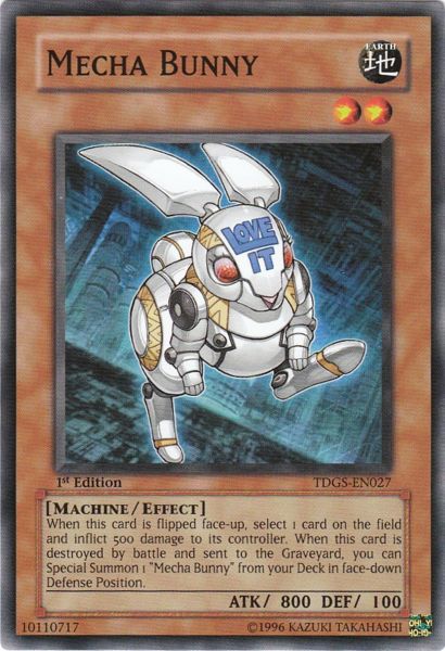 Yu-Gi-Oh Card: Mecha Bunny