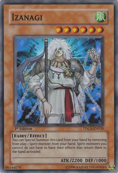 Yu-Gi-Oh Card: Izanagi