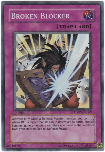 Yu-Gi-Oh Card: Broken Blocker