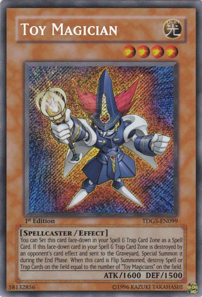 Yu-Gi-Oh Card: Toy Magician