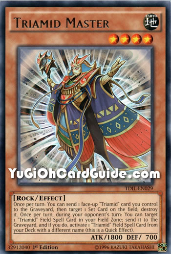 Yu-Gi-Oh Card: Triamid Master