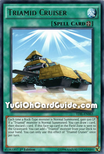 Yu-Gi-Oh Card: Triamid Cruiser