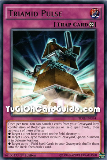 Yu-Gi-Oh Card: Triamid Pulse