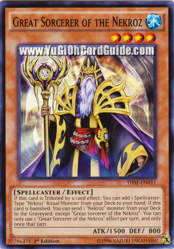 Yu-Gi-Oh Card: Great Sorcerer of the Nekroz