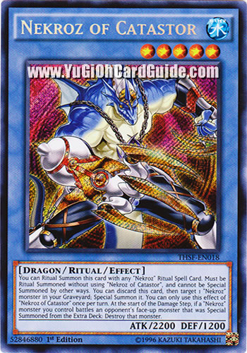 Yu-Gi-Oh Card: Nekroz of Catastor