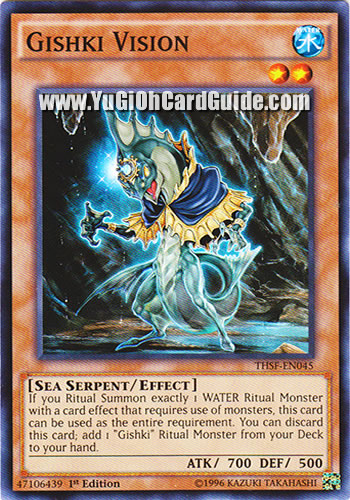 Yu-Gi-Oh Card: Gishki Vision