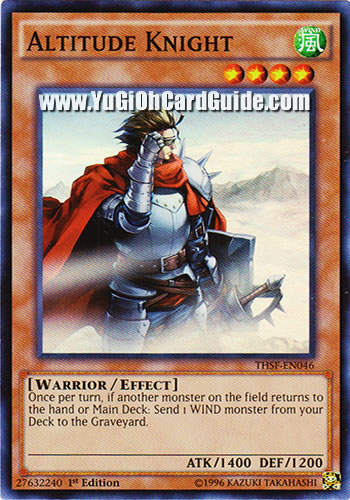 Yu-Gi-Oh Card: Altitude Knight