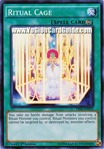 Yu-Gi-Oh Card: Ritual Cage
