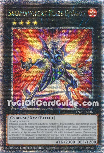 Yu-Gi-Oh Card: Salamangreat Blaze Dragon