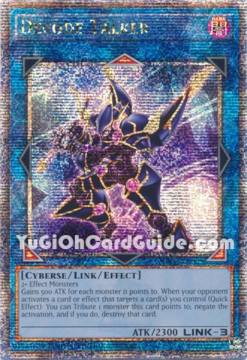 Yu-Gi-Oh Card: Decode Talker