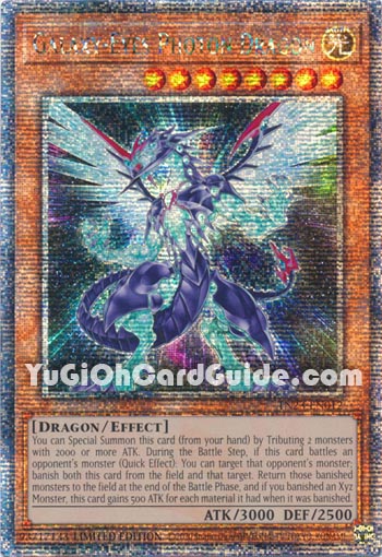 Yu-Gi-Oh Card: Galaxy-Eyes Photon Dragon