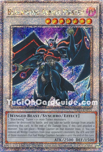 Yu-Gi-Oh Card: Blackwing Armor Master