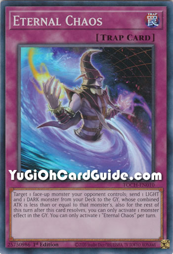 Yu-Gi-Oh Card: Eternal Chaos