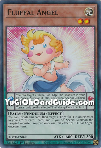 Yu-Gi-Oh Card: Fluffal Angel