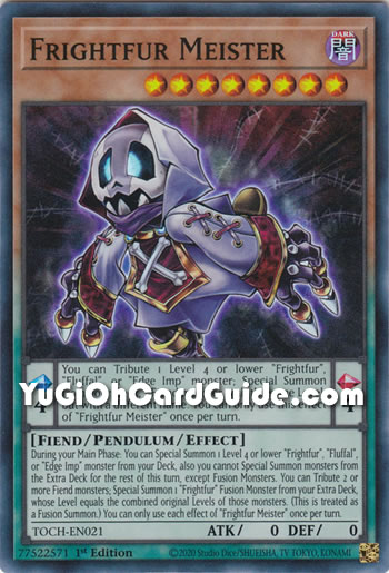 Yu-Gi-Oh Card: Frightfur Meister