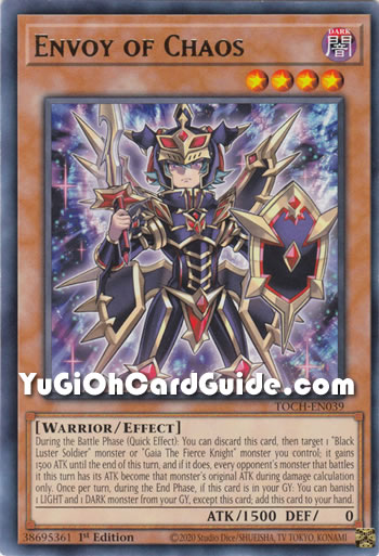 Yu-Gi-Oh Card: Envoy of Chaos