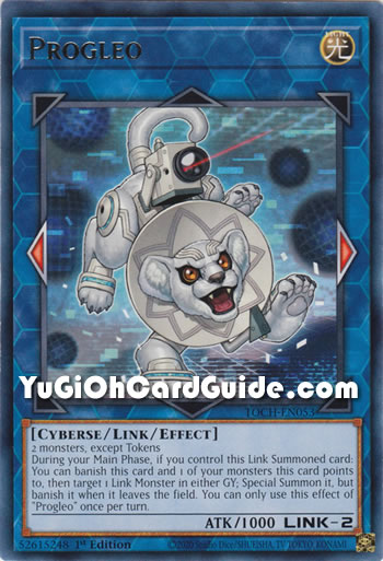 Yu-Gi-Oh Card: Progleo